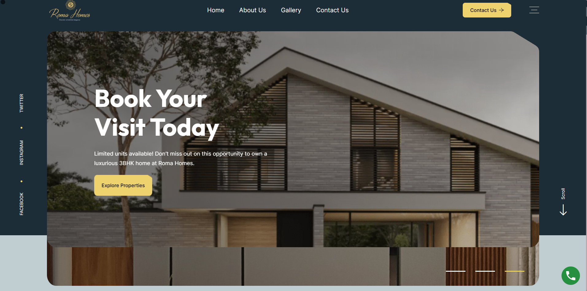 Real Estate Website Design & Development – Roma Home